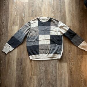 David Taylor Men's Crewneck Sweater - Black, Gray, Cream